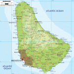 Barbados Haritası