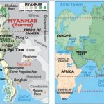 Myanmar haritası