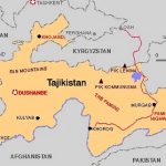 tacikistan map