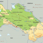 türkmenistan haritası