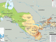 Uzbekistan physical map.gif