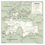 tacikistan haritası