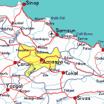 amasya haritası resimleri