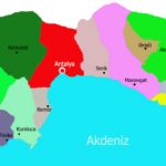 Antalya Haritası Resimleri