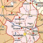 nevşehir haritası resimleri