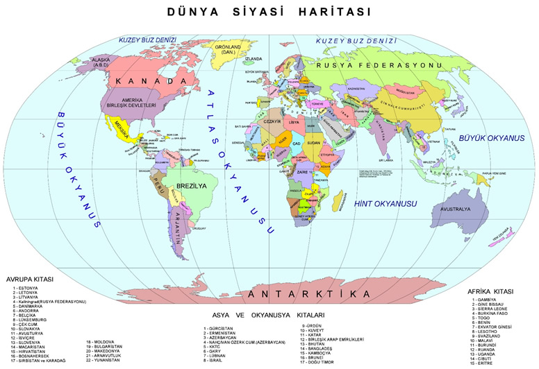 dünya haritası resimleri