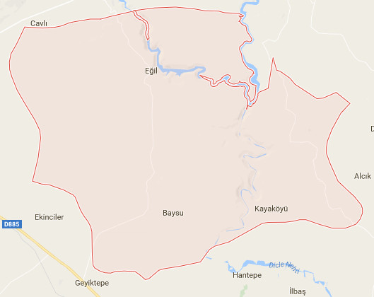 Diyarbakır Haritası - Diyarbakır Haritası Diyarbakır Haritası