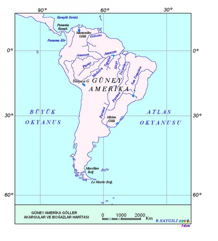 Guney Amerika Haritasi Turkiye Ve Dunya Haritalari Uydu Harita