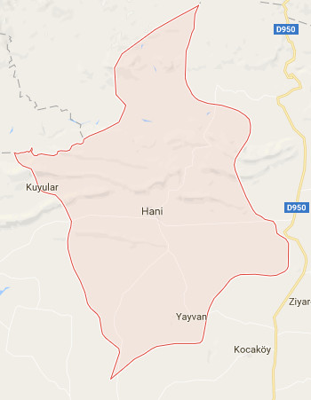Diyarbakır Haritası - Diyarbakır Haritası Diyarbakır Haritası