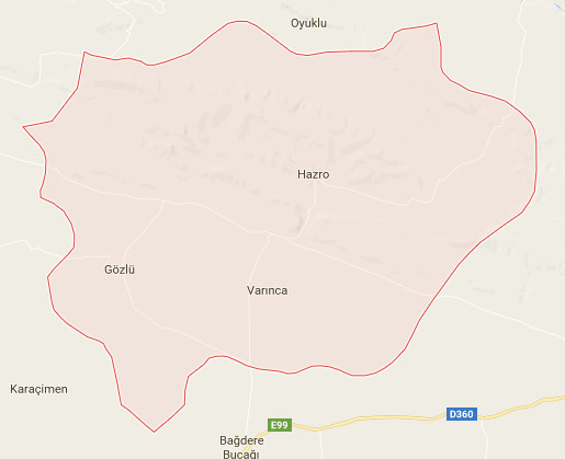 Diyarbakır Haritası - Diyarbakır Haritası Diyarbakır Haritası