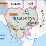 kamboçya haritası