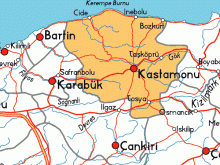 kastamonu haritası resimleri