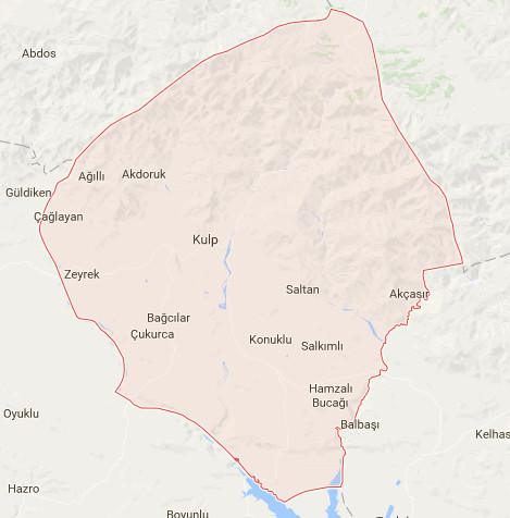 Diyarbakır Haritası - Diyarbakır Haritası Diyarbakır Haritası