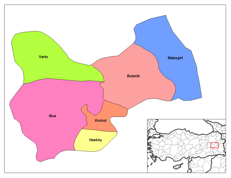 muş haritası resimleri - Muş Haritası muş haritası resimleri