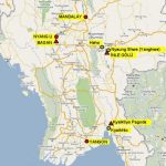 Myanmar haritası