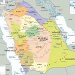 sudi arabistan haritası