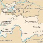 tacikistan haritası