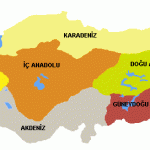 türkiye bölgeler haritası 