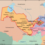 özbekistan haritası