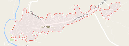 Diyarbakır Haritası - Diyarbakır Haritası Diyarbakır Haritası