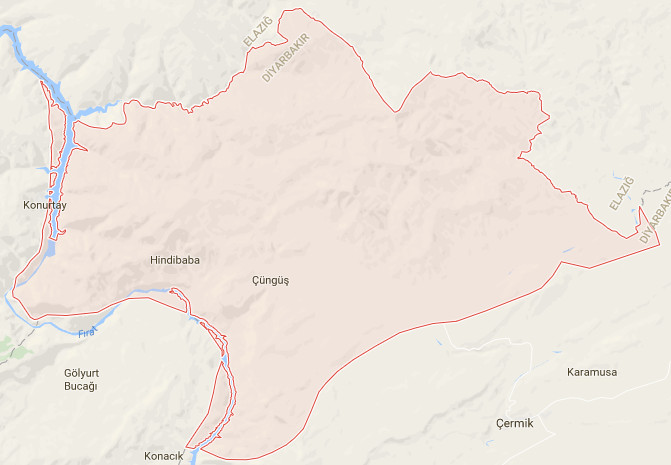 Diyarbakır Haritası - Diyarbakır Haritası Diyarbakır Haritası