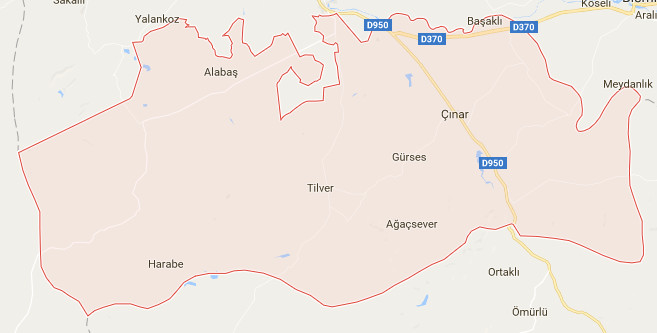 Diyarbakır Haritası - Diyarbakır Haritası Diyarbakır Haritası